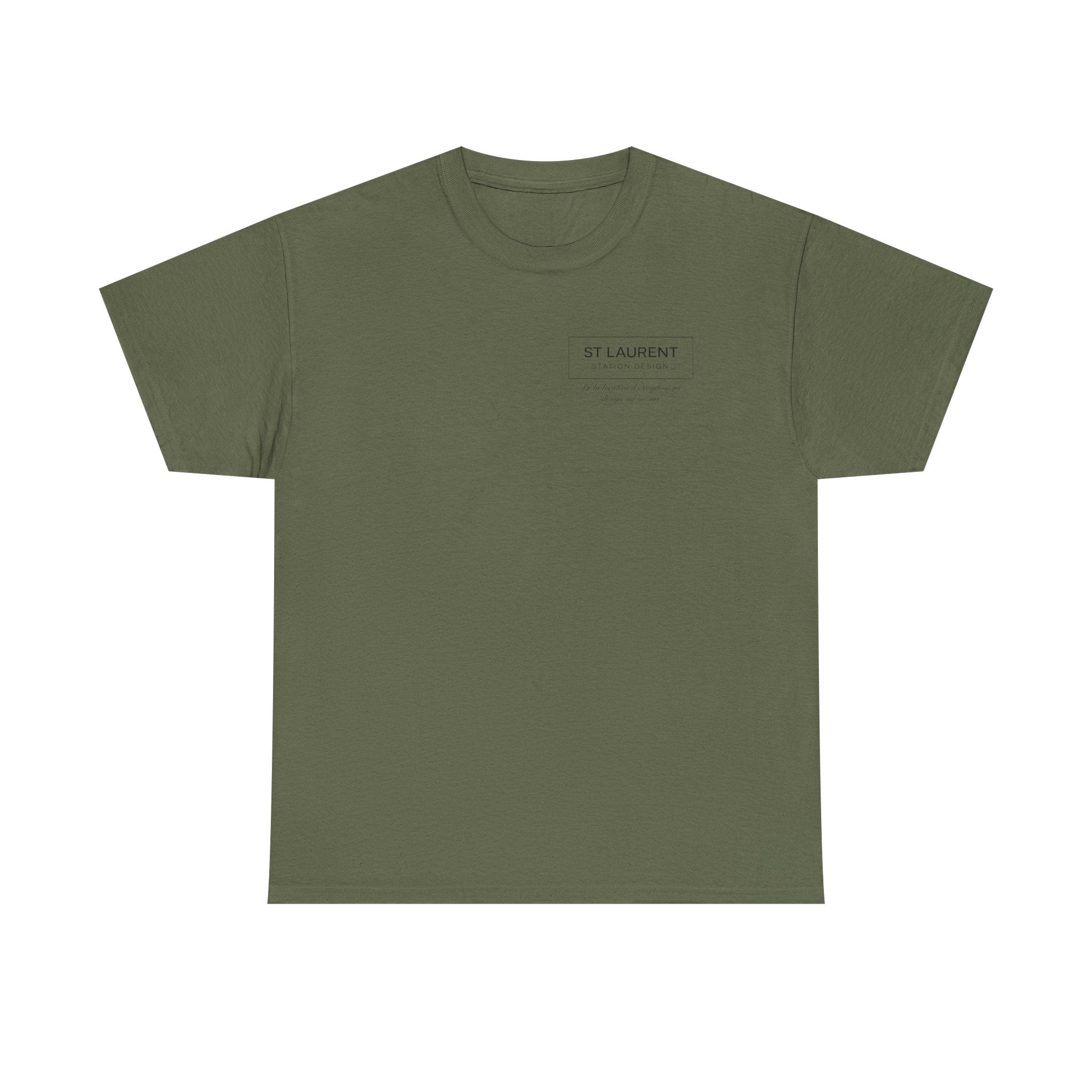 St. Laurent 'Le Bonheur' Floral Graphic T-Shirt