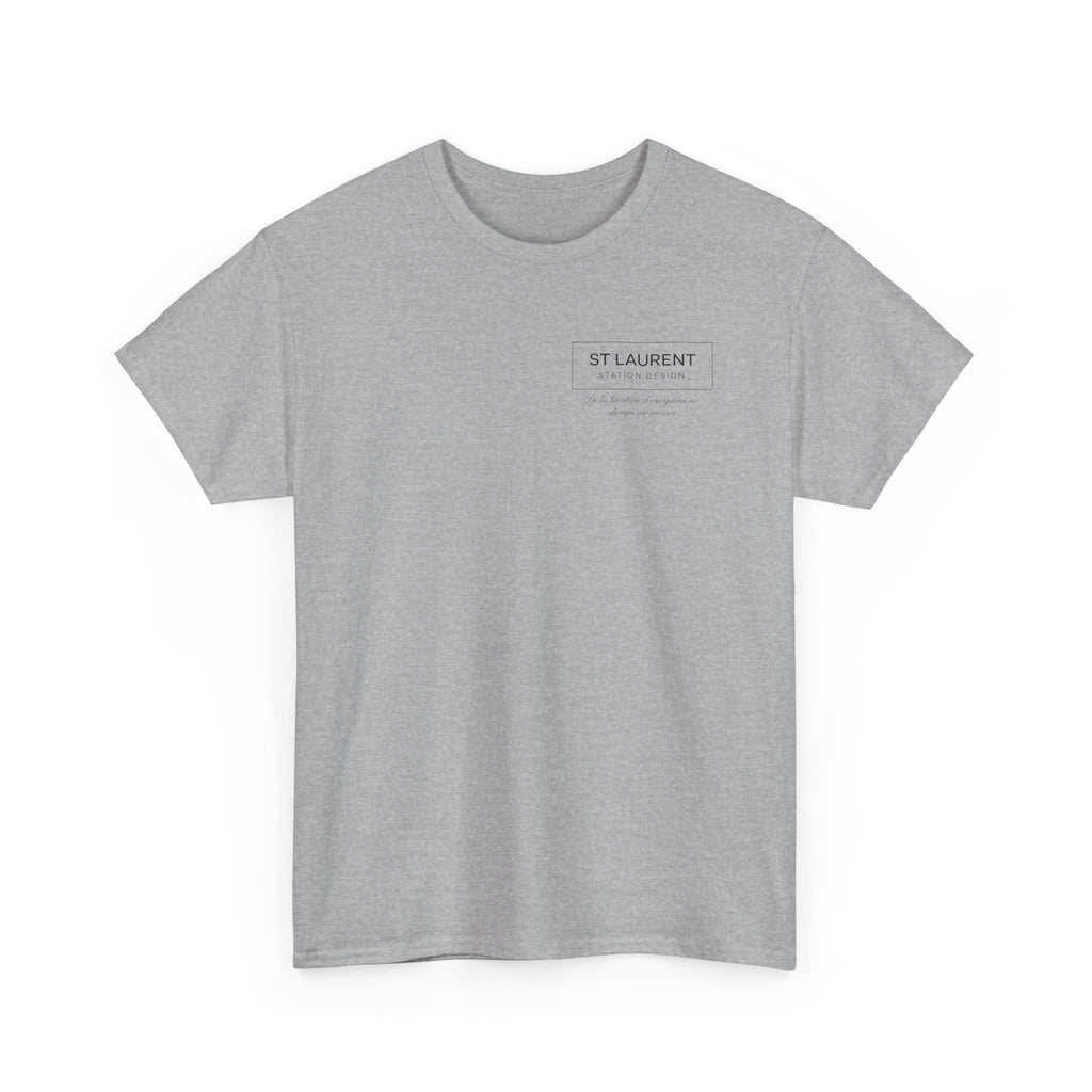 St. Laurent 'Le Bonheur' Floral Graphic T-Shirt