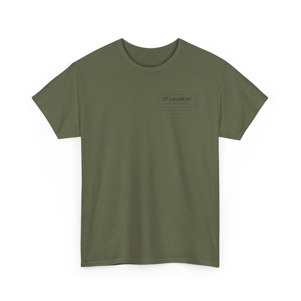St. Laurent 'Le Bonheur' Floral Graphic T-Shirt