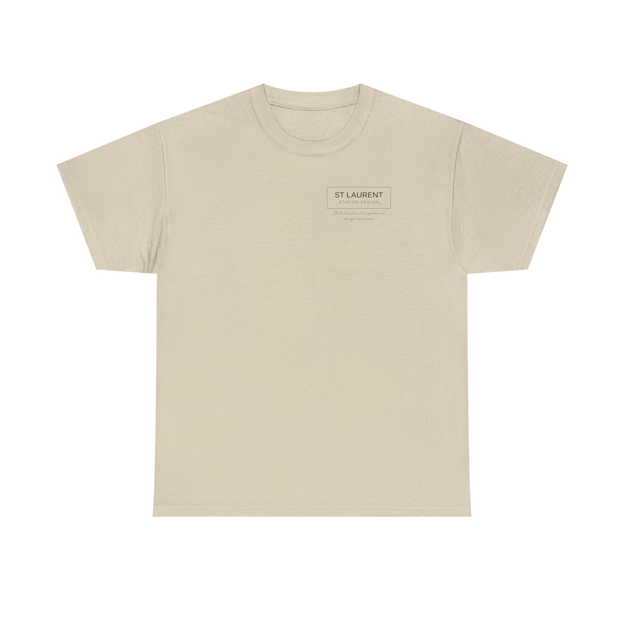 St. Laurent Floral Face Graphic Tee