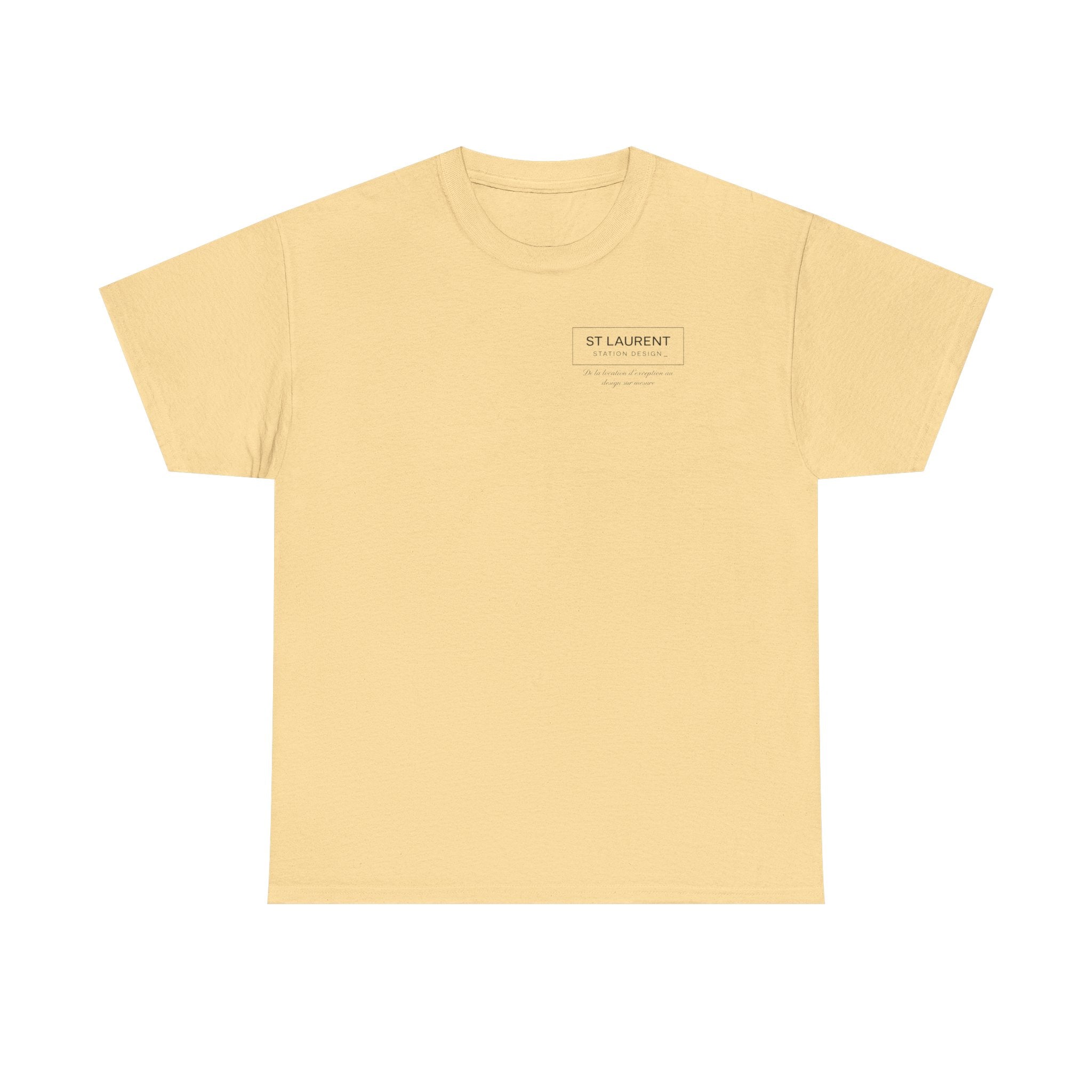 St. Laurent Floral Face Graphic Tee