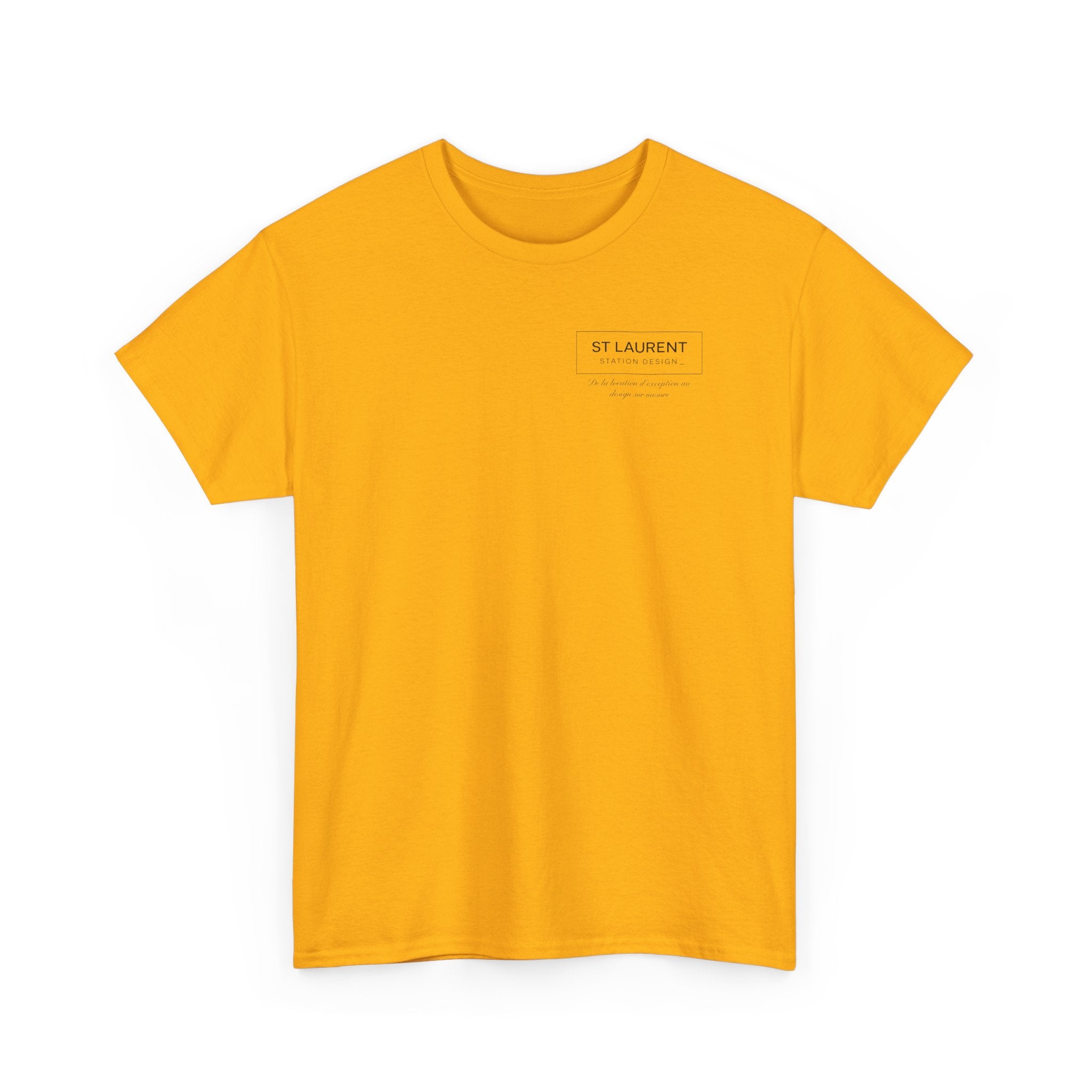 St. Laurent Floral Face Graphic Tee