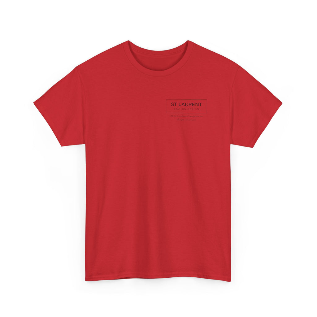 St. Laurent 'Le Bonheur' Floral Graphic T-Shirt