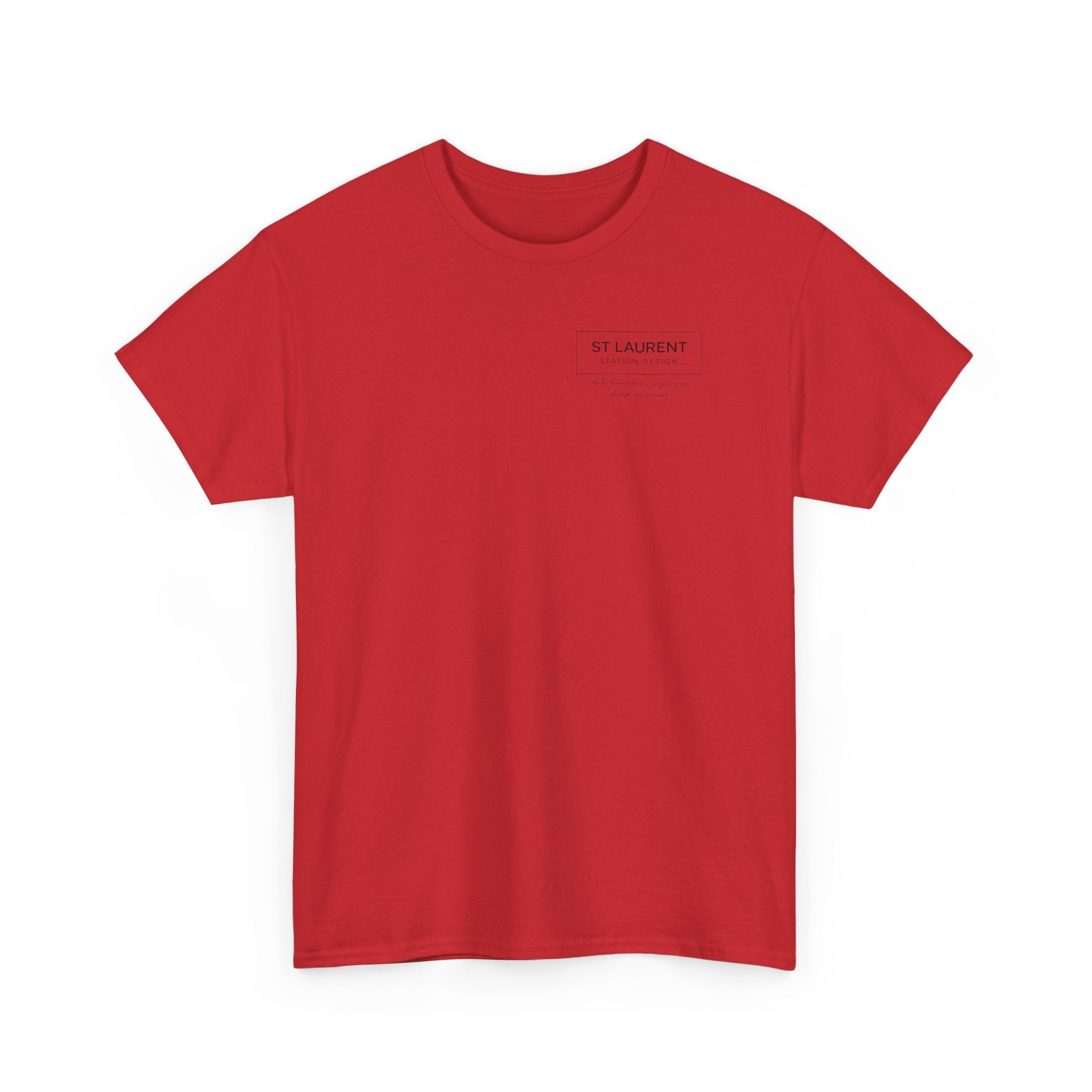 St. Laurent Floral Face Graphic Tee