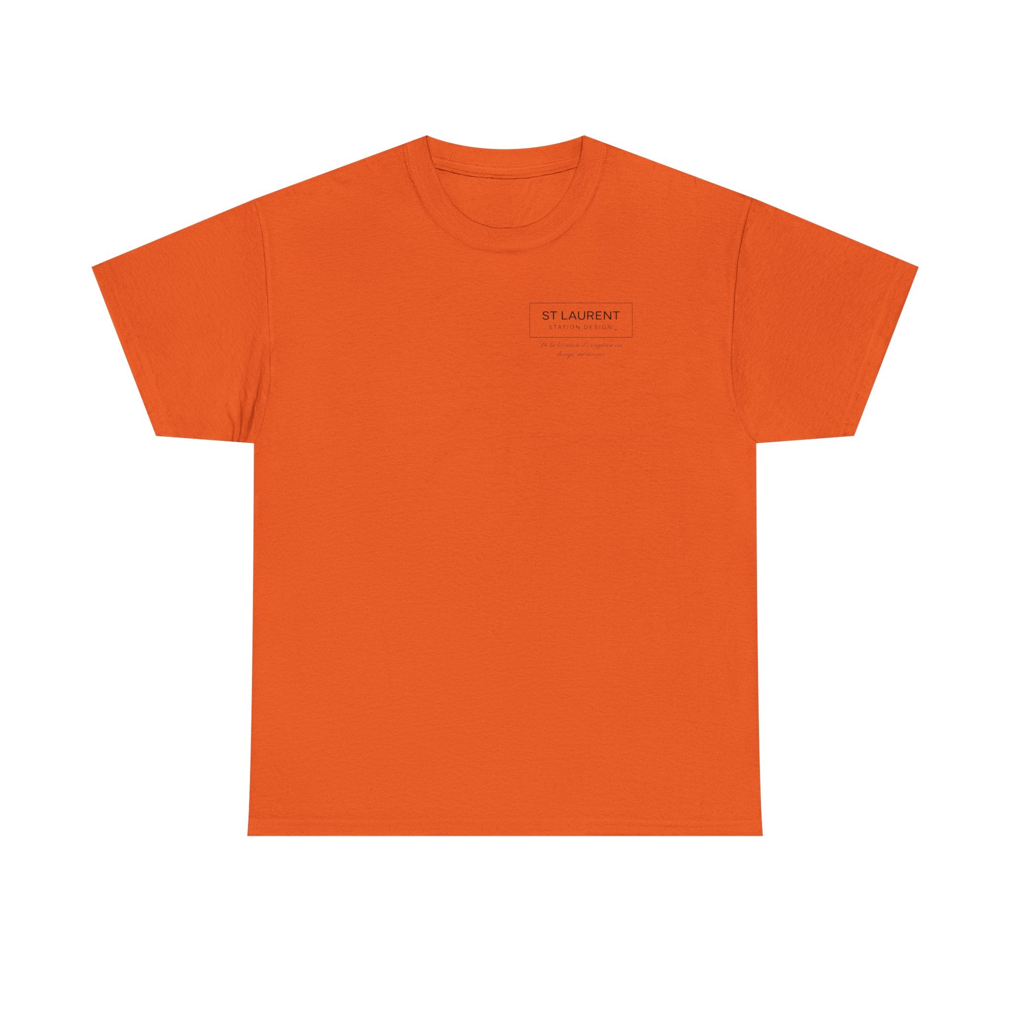 St. Laurent Floral Face Graphic Tee