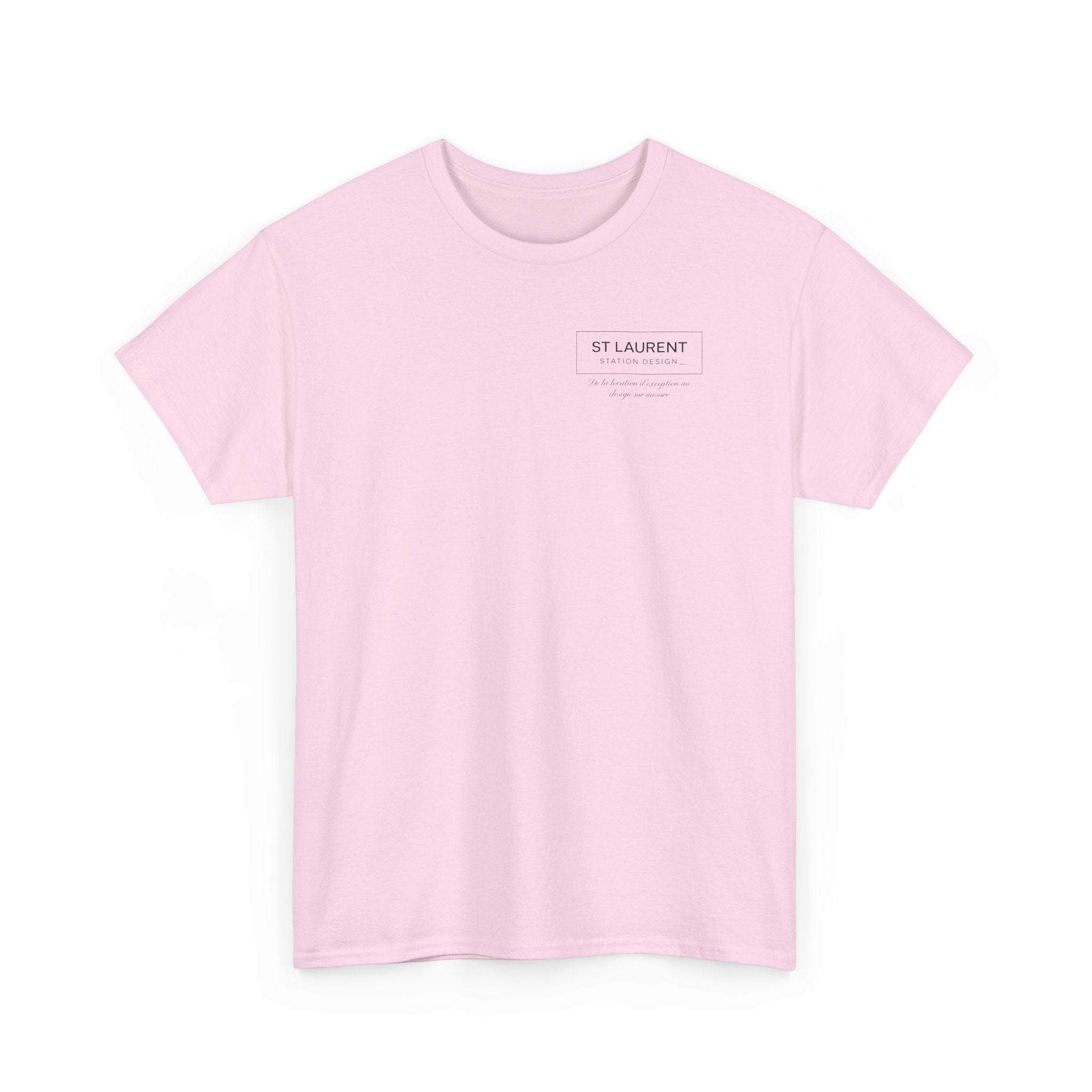 St. Laurent Floral Face Graphic Tee